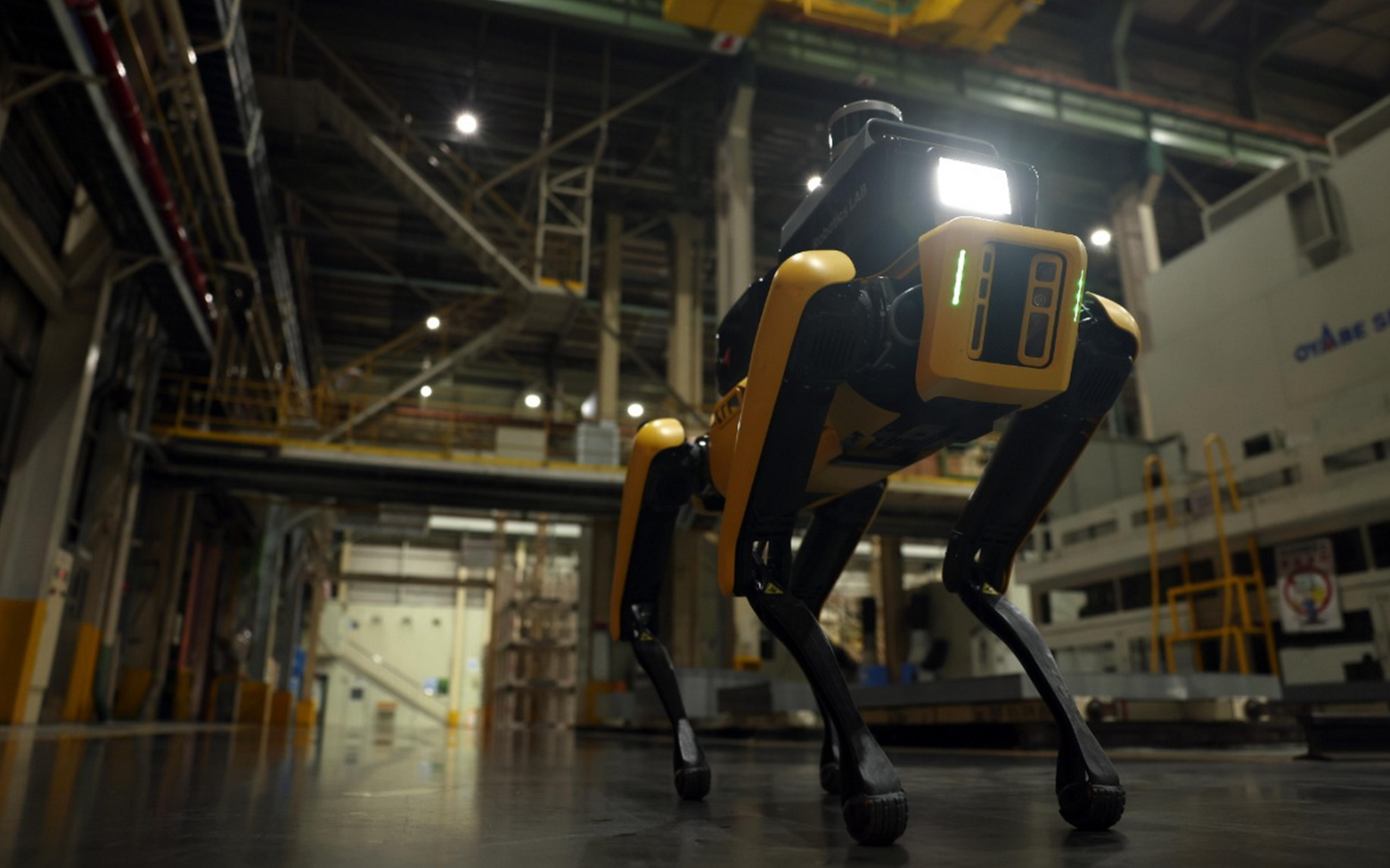 Роботы станут охранниками завода Hyundai