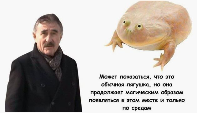 Среда, мои чюваки